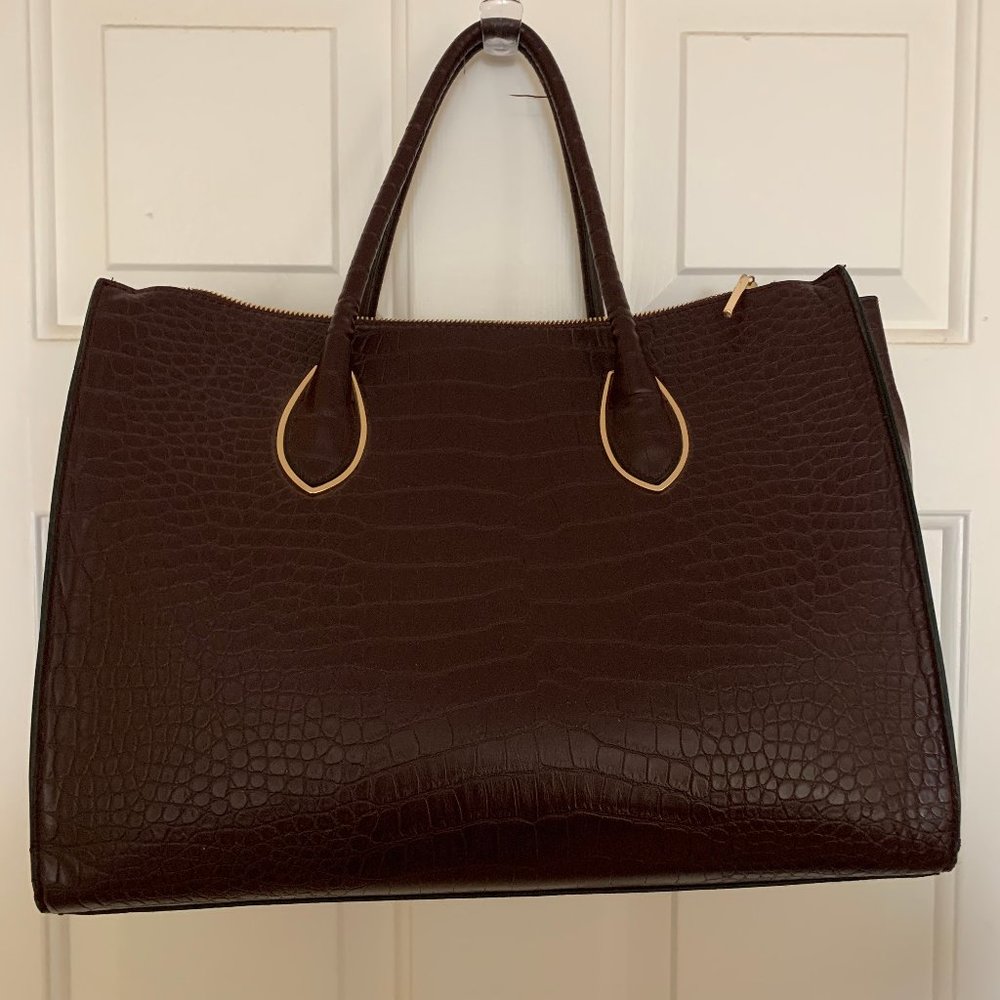Large Burgundy H&M Purse